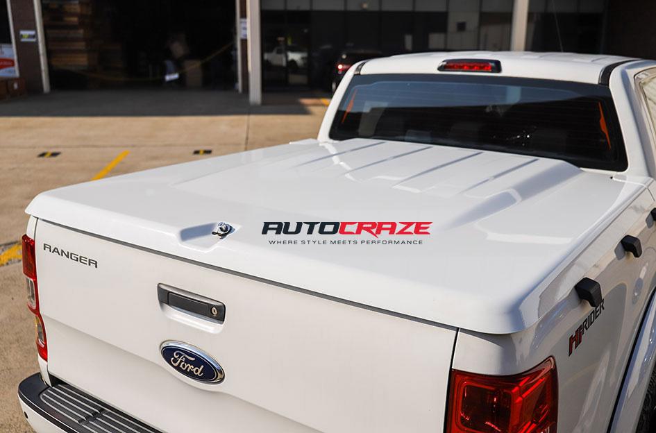 FORD RANGER AVALANCHE MATTE BLACK FRONT MILLED